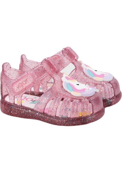 s10341-387 tobby unicornio kız çocuk sandalet
