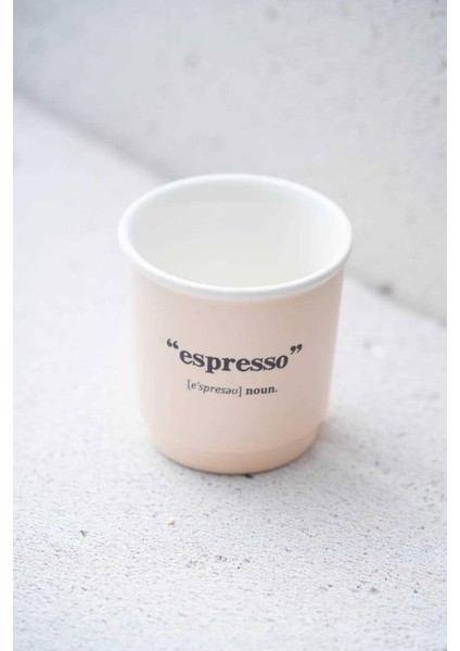 Blush Krem Tekli Espresso/kahve Fincanı 90ML fiyatları