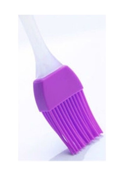 3 Adet - Yuvarlak Uçlu Silikon Yumurta Fırçası