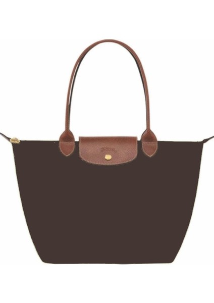 Yurtdışı Menşeili Katlanır Kadın Çanta L-Beden No3 43X31CM