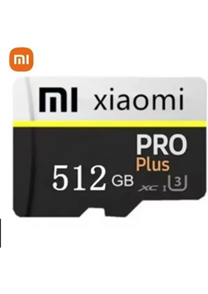Yüksek Hızlı Hafıza Kartı Xiaomi 512 GB U3 Pro Plus ve Select Sd Kart Okuyucu Adaptörü