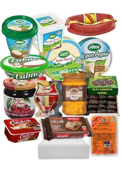 Sahur Paketi Kahvaltı Seti 13 Parça