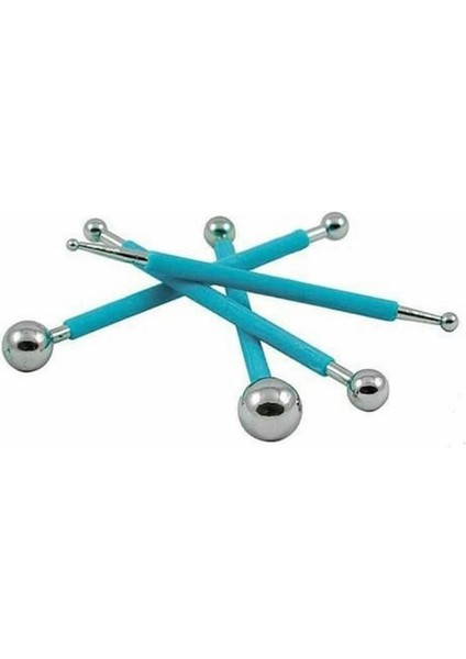 Dot Kalemi 4’lü Takım Metal Başlıklı Büyük Boy Dot Için Farklı Büyüklüklerde Mandala Kalemi