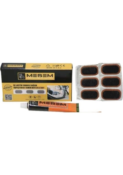 Büyük Lastik Yaması - Bisiklet - Motor Lastiği Yaması