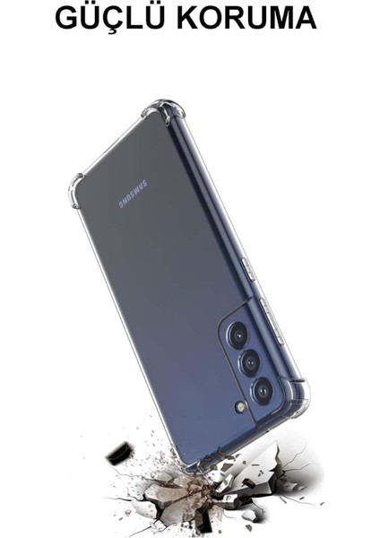 Xiaomi Mi 11 Lite Kılıf Köşe Korumalı Kılıf Şeffaf Köşeli Kılıf Slikon - Şeffaf fırsatları