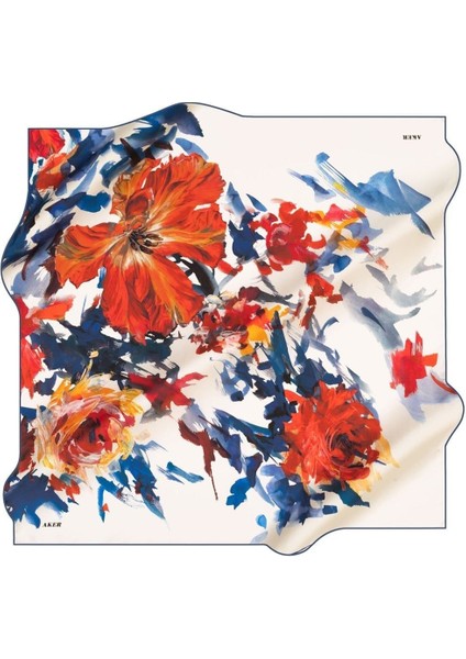 Nostalji Sura Ipek Eşarp 7867-321