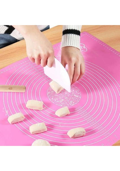 Hamur Açma Örtüsü Hamur Matı Ölçekli 45 x 35 cm modelleri