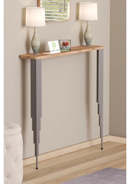 Dresuar Petek Üstü Raf Oval Kenar Atlantik Çam Gümüş Ayak 120*18CM (110CM Altı Petekler Için Geçerlidir) fiyatları