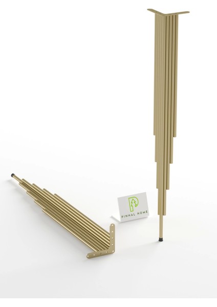 Dresuar Petek Üstü Raf Oval Kenar Beyaz Gold Ayak 60*18cm (50cm Altı Petekler İçin Geçerlidir) fırsatları