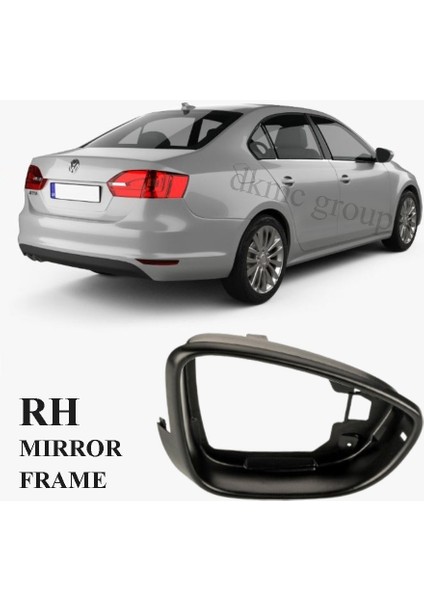 JETTA 2011-2014 MODEL ARASI UYUMLU DIŞ AYNA ÇERÇEVESİ SAĞ YOLCU TARAFI