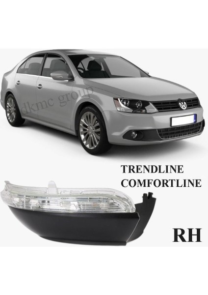 JETTA 2011-2014 MODEL ARASI UYUMLU SAĞ YOLCU TARAFI DIŞ AYNA SİNYALİ