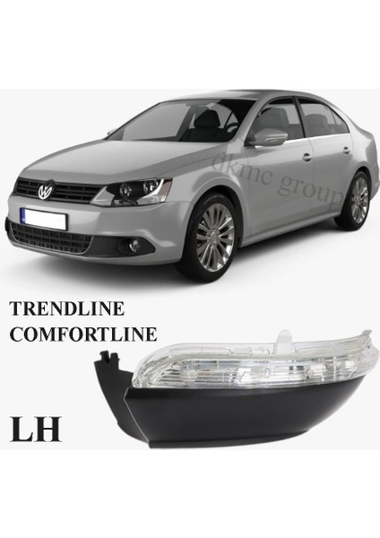 JETTA 2011-2014 MODEL ARASI UYUMLU SOL SÜRÜCÜ TARAFI DIŞ AYNA SİNYALİ