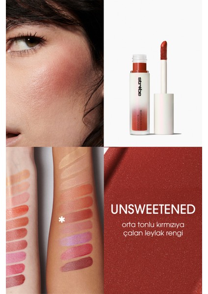 Strobe Beam Işıltılı Çok Amaçlı Likit Allık - Unsweetened 4.3 ml
