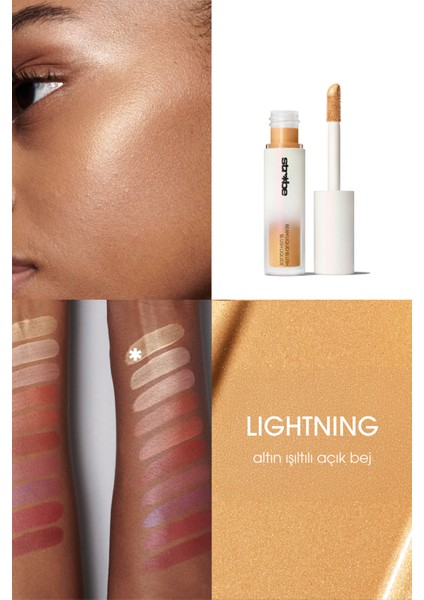 Strobe Beam Işıltılı Çok Amaçlı Likit Allık - Lightning 4.3 ml