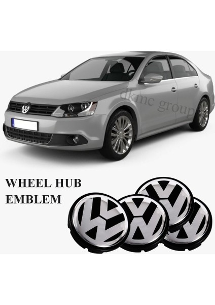 JETTA 2011-2014 MODEL ARASI UYUMLU JANT GÖBEĞİ ARMASI AMBLEMİ TAKIM