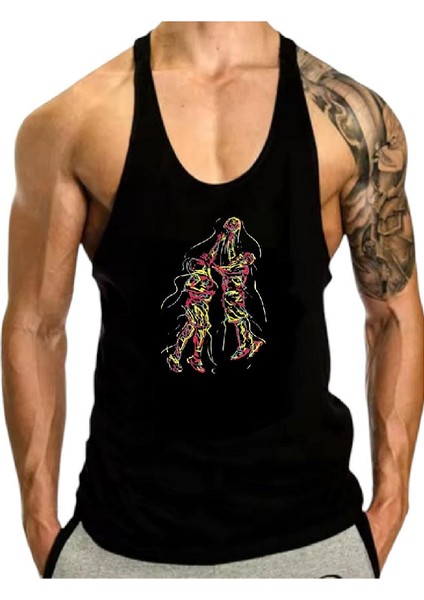 Fitness Gym Tank Top Sporcu Atleti