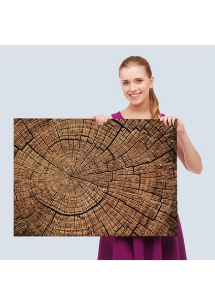- Ağaç Kütük Desenli Kanvas TABLO-5076 fırsatları