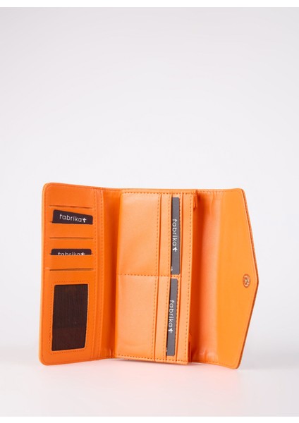 Turuncu Kadın 8X12X2 cm Deri Cüzdan Frkbyn 511 Trc Roleks fırsatları