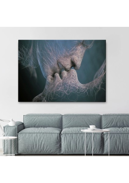 - Erkek ve Kadın Sanatı Kanvas Tablo, Romantik Aşk Kanvas Tablo, Aşk POSTERI-5378