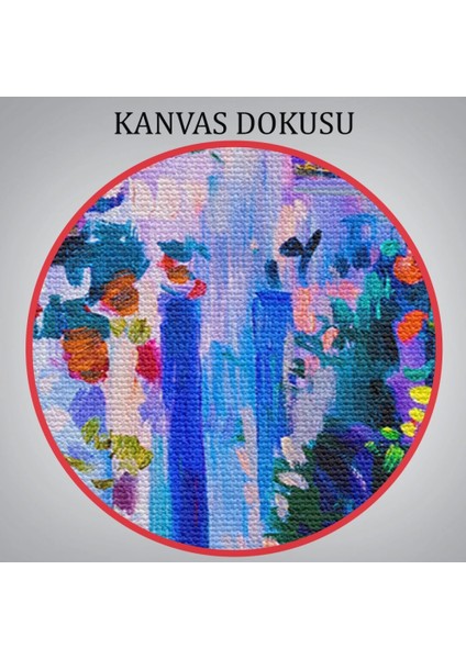 - Çiçekli Sokak Yağlıboya Görünüm Dekoratif Kanvas Duvar TABLOSU-5827 indirimleri