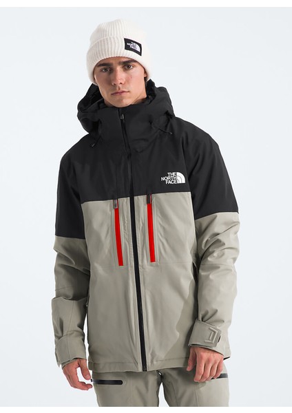 Gri Erkek Kayak Montu NF0A87Y65IF1_M Chakal Jacket