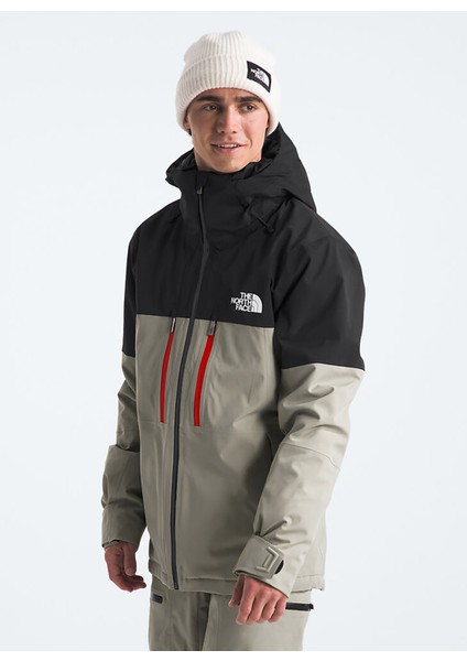 Gri Erkek Kayak Montu NF0A87Y65IF1_M Chakal Jacket modelleri