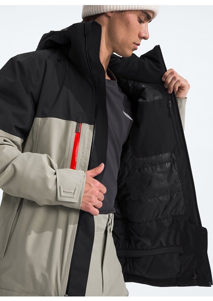 Gri Erkek Kayak Montu NF0A87Y65IF1_M Chakal Jacket fırsatları