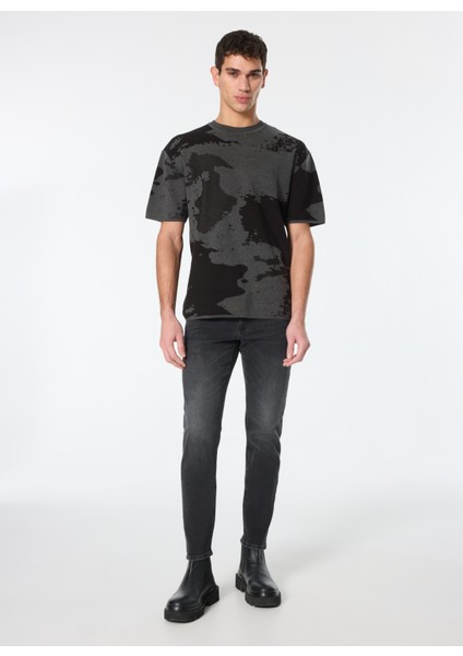 Normal Bel Slim Fit Erkek Denim Pantolon M7010888AB1O_VINTAGE Slım Jeans