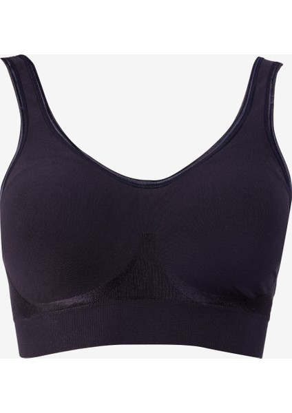 Siyah Bralet Sütyen DF3488 Balı