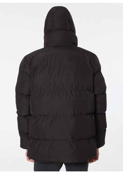 Siyah Erkek Mont M5011901A02A_HOODED 5 Baffle Sports indirimleri