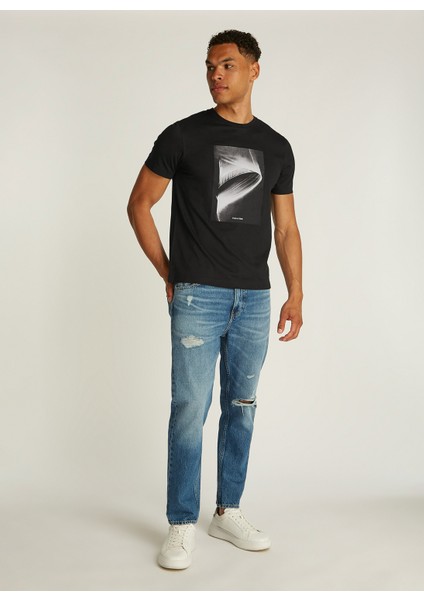 Siyah Erkek T-Shirt K10K113797BEH