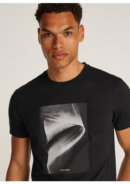 Siyah Erkek T-Shirt K10K113797BEH