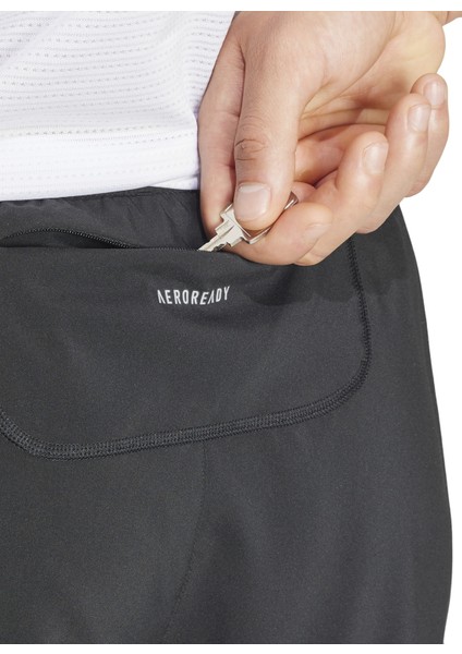 IY0704 Otr B Short Siyah Regular Fit Erkek Şort