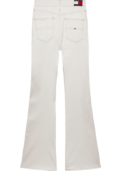 Yüksek Bel Normal Paça Normal Indigo Kadın Denim Pantolon DW0DW200321CE