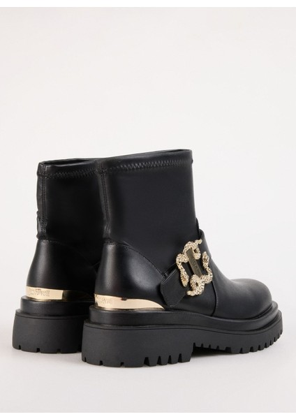 Deri Siyah Kadın Bot 77RA3S95ZS984899 modelleri