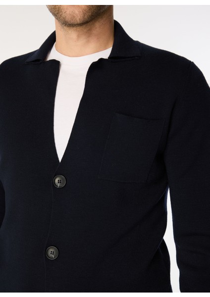 Slim Fit Lacivert Erkek Ceket AU-7070N Jacket/coat fırsatları