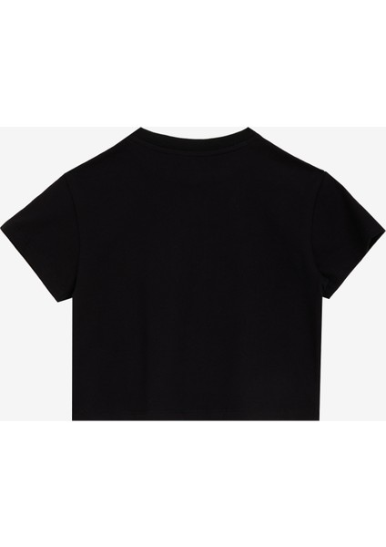 Baskılı Siyah Kız Çocuk T-Shirt J5SG-TST7517 fiyatları