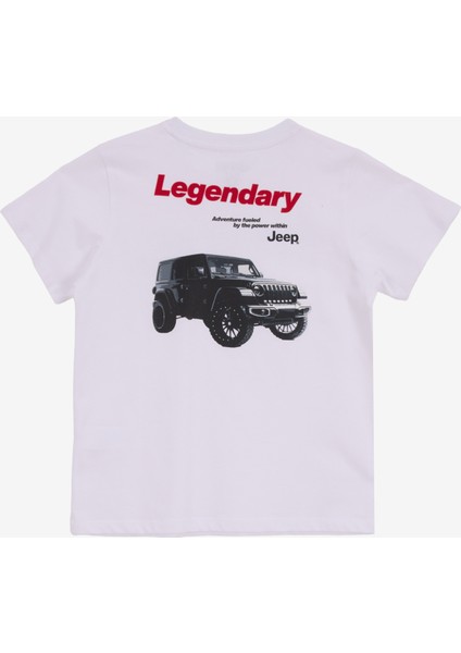 Beyaz Erkek Çocuk Baskılı T-Shirt J5SB-TST7753 fiyatları