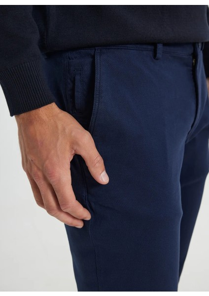 Normal Bel Dar Paça Slim Fit Lacivert Erkek Pantolon ACE012510149 fırsatları