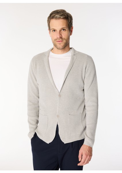 Taş Melanj Erkek Hırka MI2784SS