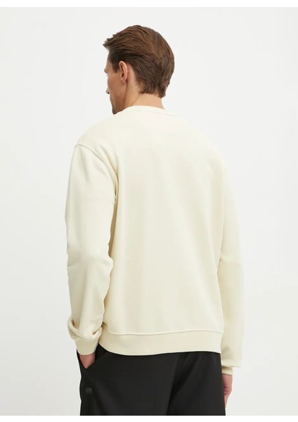 Kapüşon Yaka Kırık Beyaz Erkek Sweatshırt PM582721-803 Sımon
