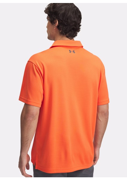 1290140-847 Tech Polo Kırmızı Loose Fit Erkek Polo T-Shirt