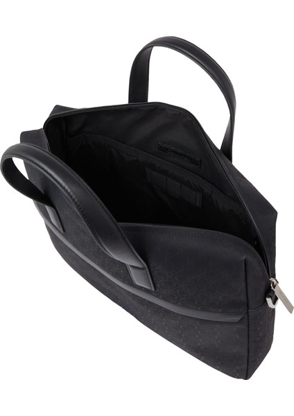 Siyah Erkek Laptop Çantası Ck Must Laptop Bag Mono