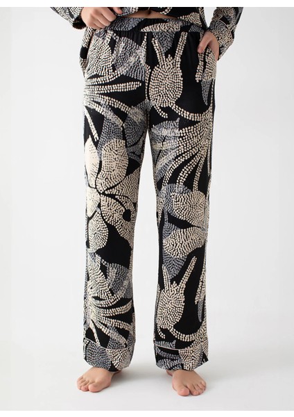Siyah Kadın Pijama Alt 401WON-1116-0144 fiyatları