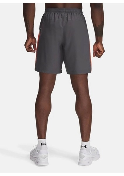 1385978-028 Ua Tech Utility Shorts Gri Loose Fit Erkek Şort