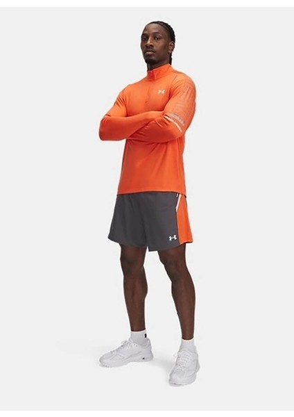1385978-028 Ua Tech Utility Shorts Gri Loose Fit Erkek Şort