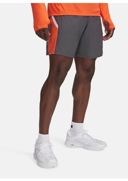 1385978-028 Ua Tech Utility Shorts Gri Loose Fit Erkek Şort