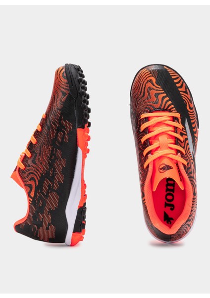 Turuncu - Siyah Erkek Çocuk Futbol Ayakkabısı EVJS2501TF-EVOLUTIION Jr 2501 Negro modelleri
