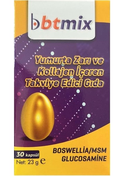 Yumurta Kabuğu + Msm 30 Kapsül 8681438468314
