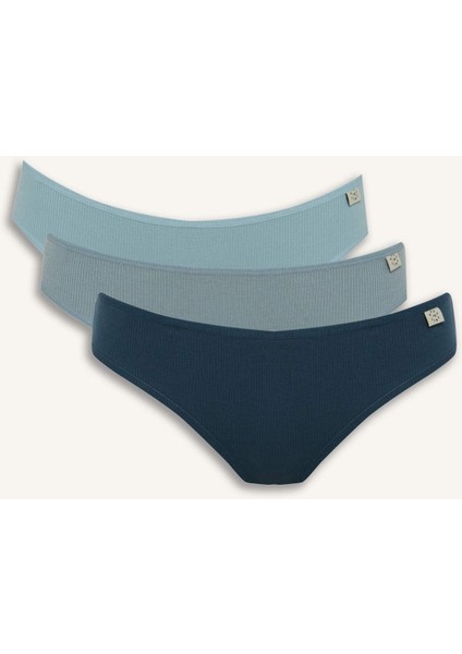 Ribana 3'lü Brief Külot-Fall in Love E7576AX25SP